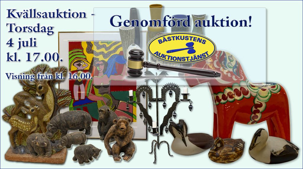 Genomförd auktion