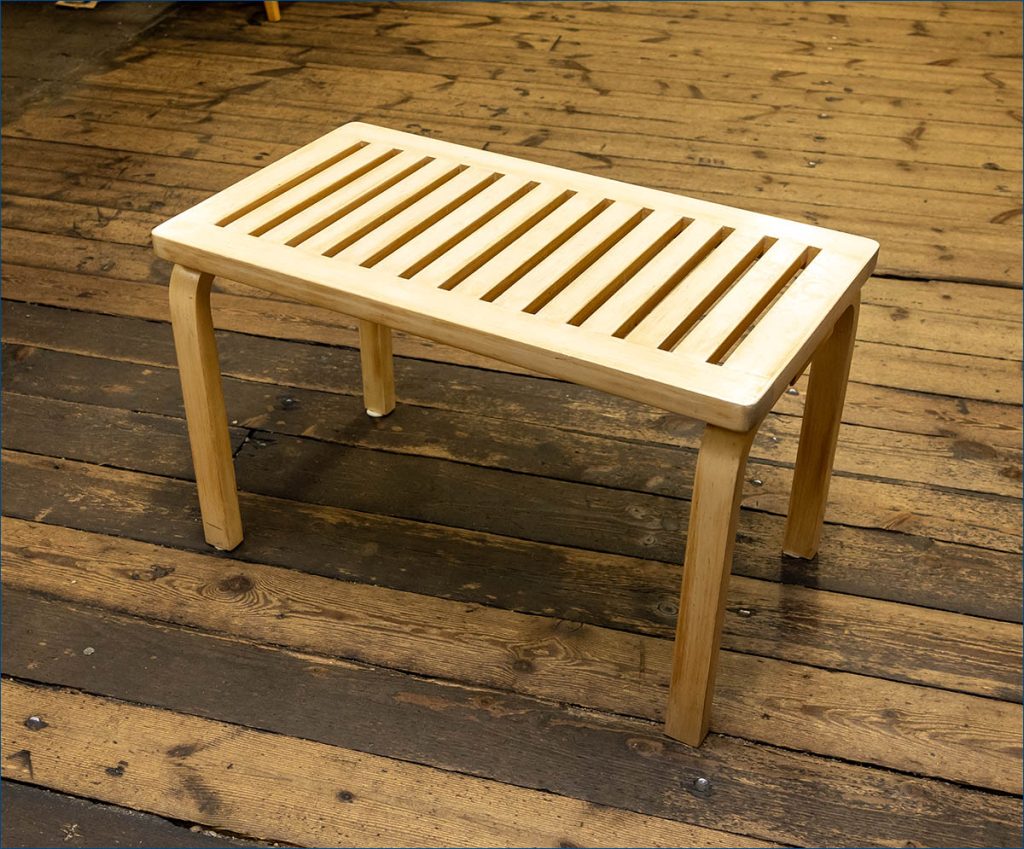 Alvar Aalto, bänk