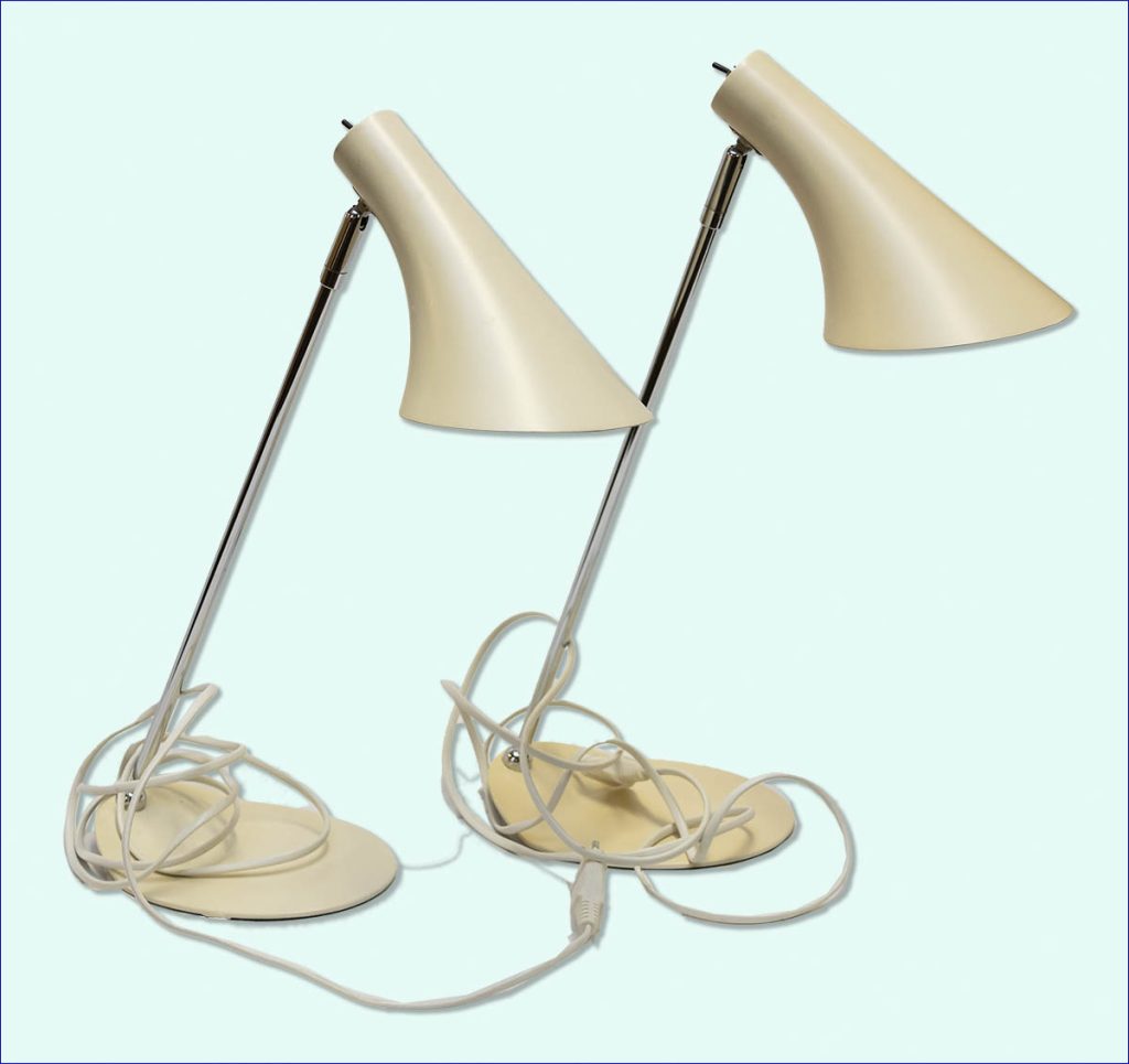 Bordslampor, dansk design.