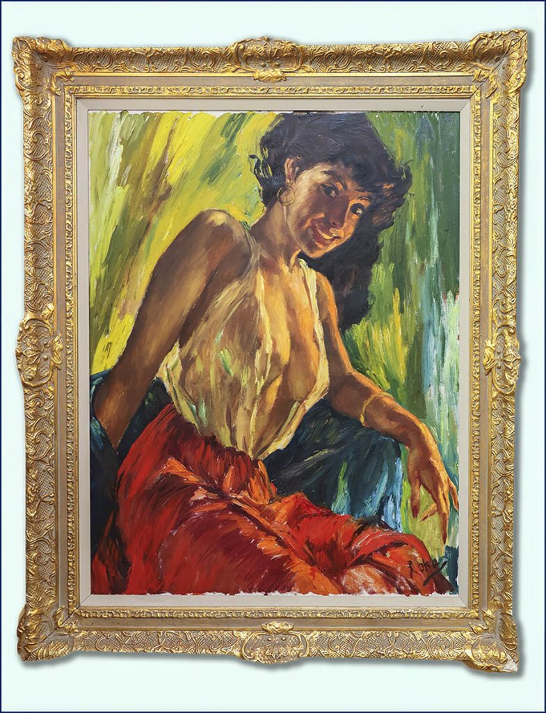 Olja av Charles Roka, Ungern.