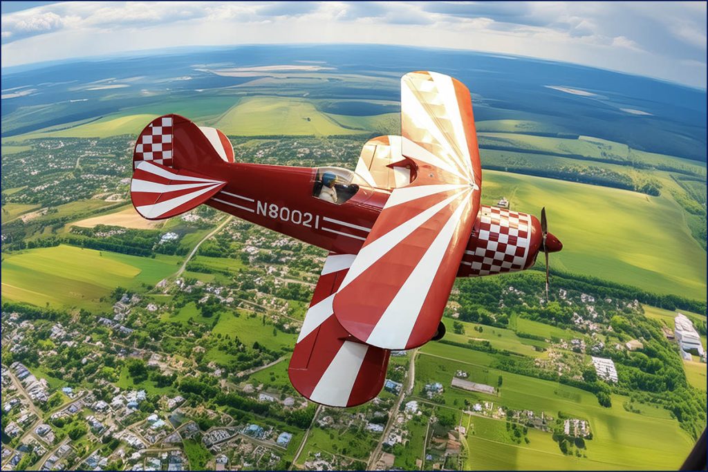 Modellflygplan.